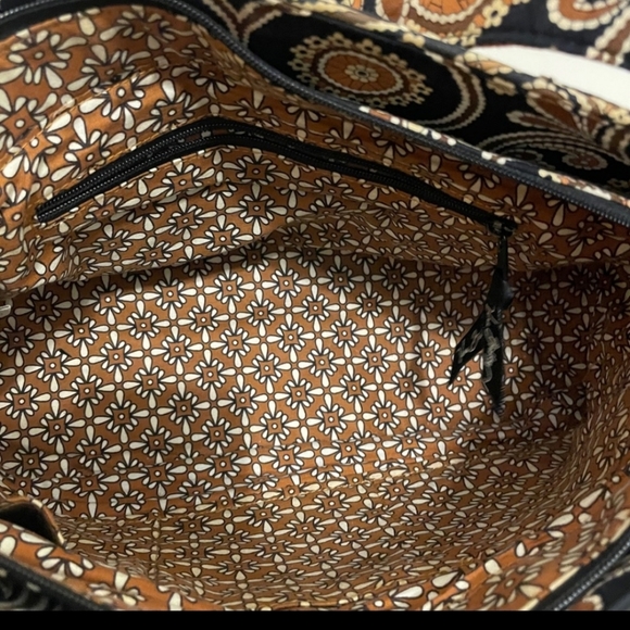 Vera Bradley EUC Y2K Brown Caffe Quilted Shoulder Bag - Picture 15 of 16